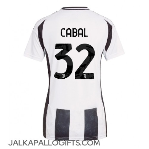 Juventus Juan Cabal #32 Kotipaita Naiset 2024-25 Lyhythihainen